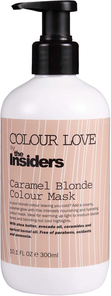 The Insiders Caramel Blonde Colour Mask 300 ml