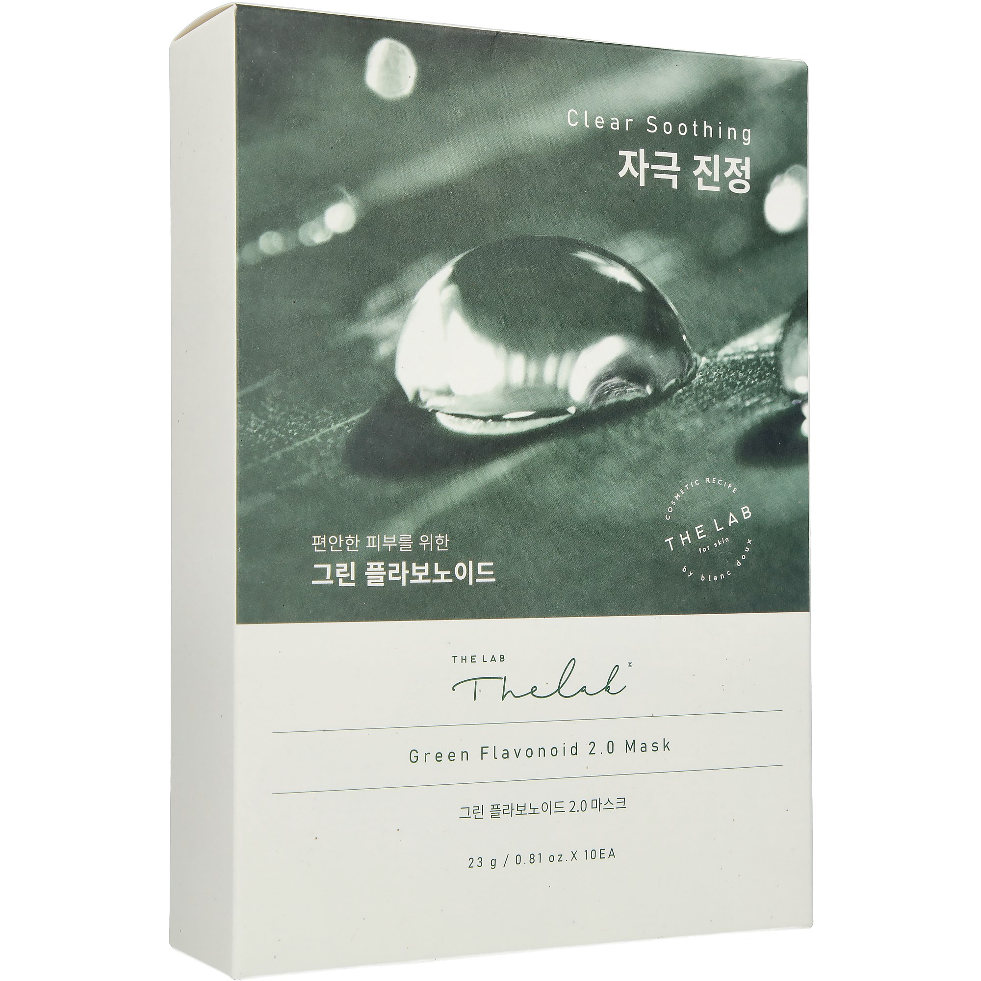 Läs mer om The Lab By Blanc Doux Green Flavonoid™ 2.0 Mask 23g 10-pack