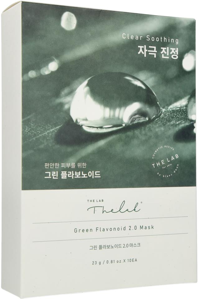 THE LAB BY BLANC DOUX Green Flavonoid™ 2.0 Mask 23g 10-pack