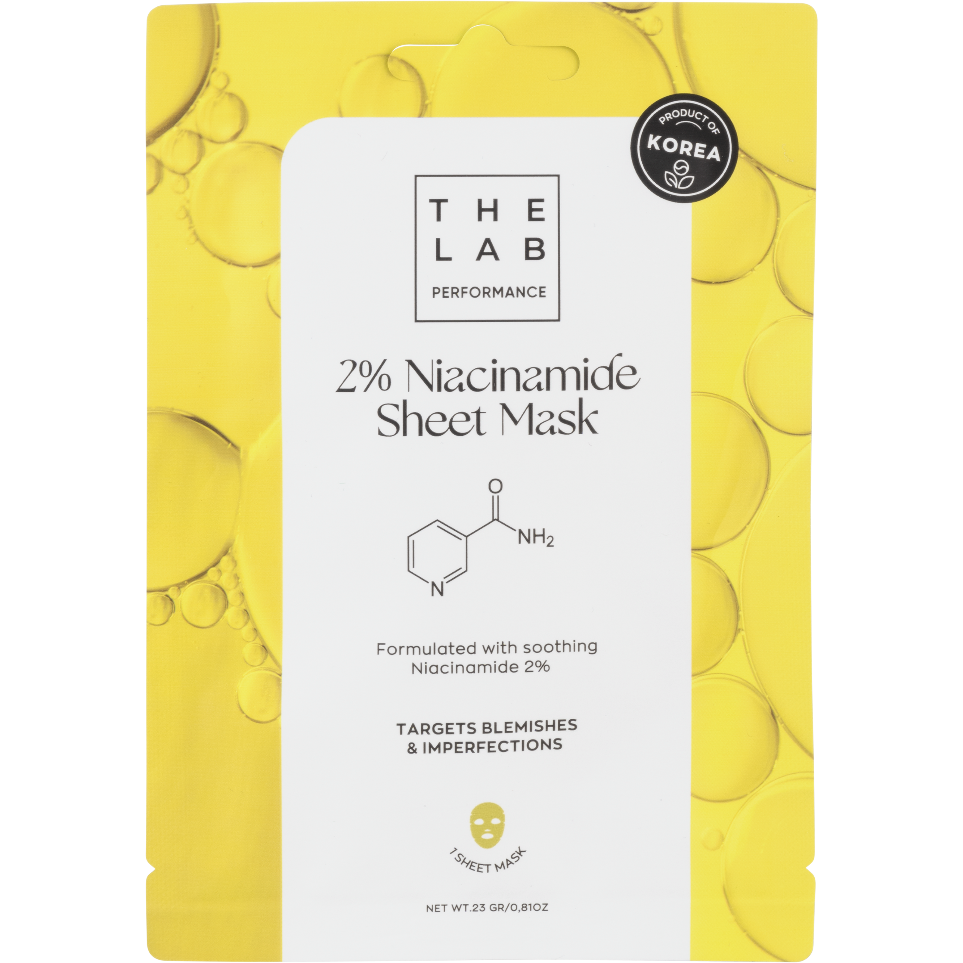 Niacinamide Sheet Mask