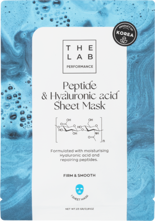 The Lab Performance Peptide & Hyaluronic Acid Sheet Mask