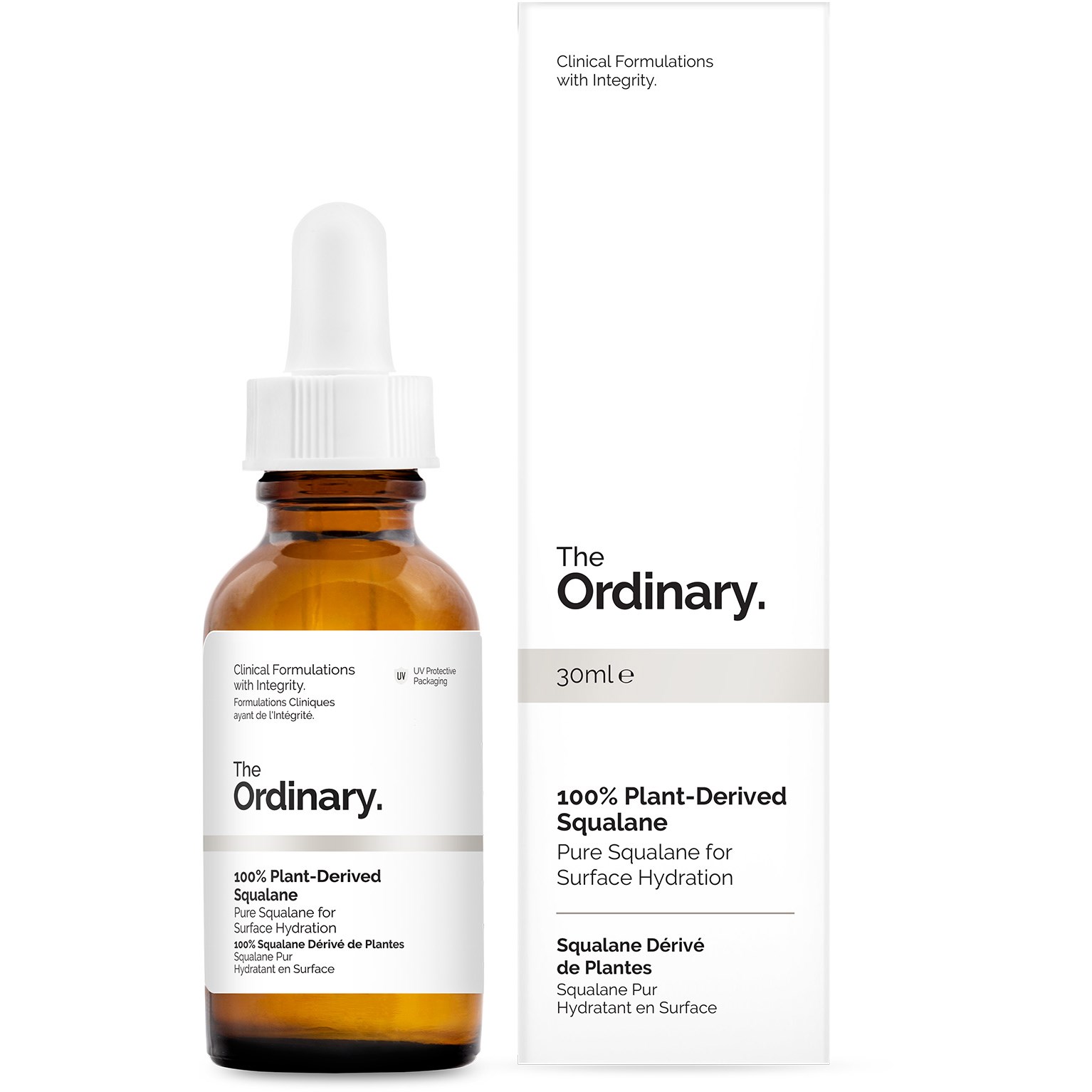 The Ordinary 100% Plant Derived Squalane, 30 ml