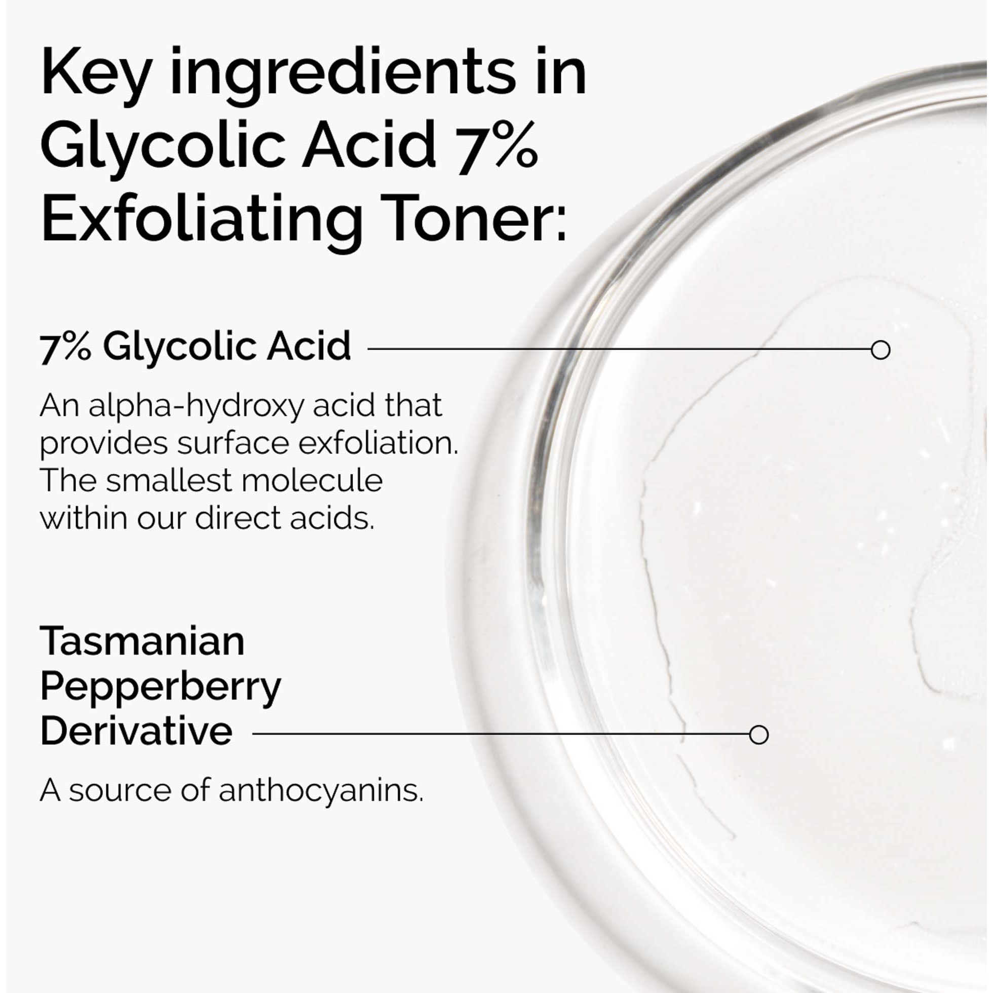 The Ordinary Glycolic Acid 7% Exfoliating Toner - tonik z kwasem gli (obrázok 4)