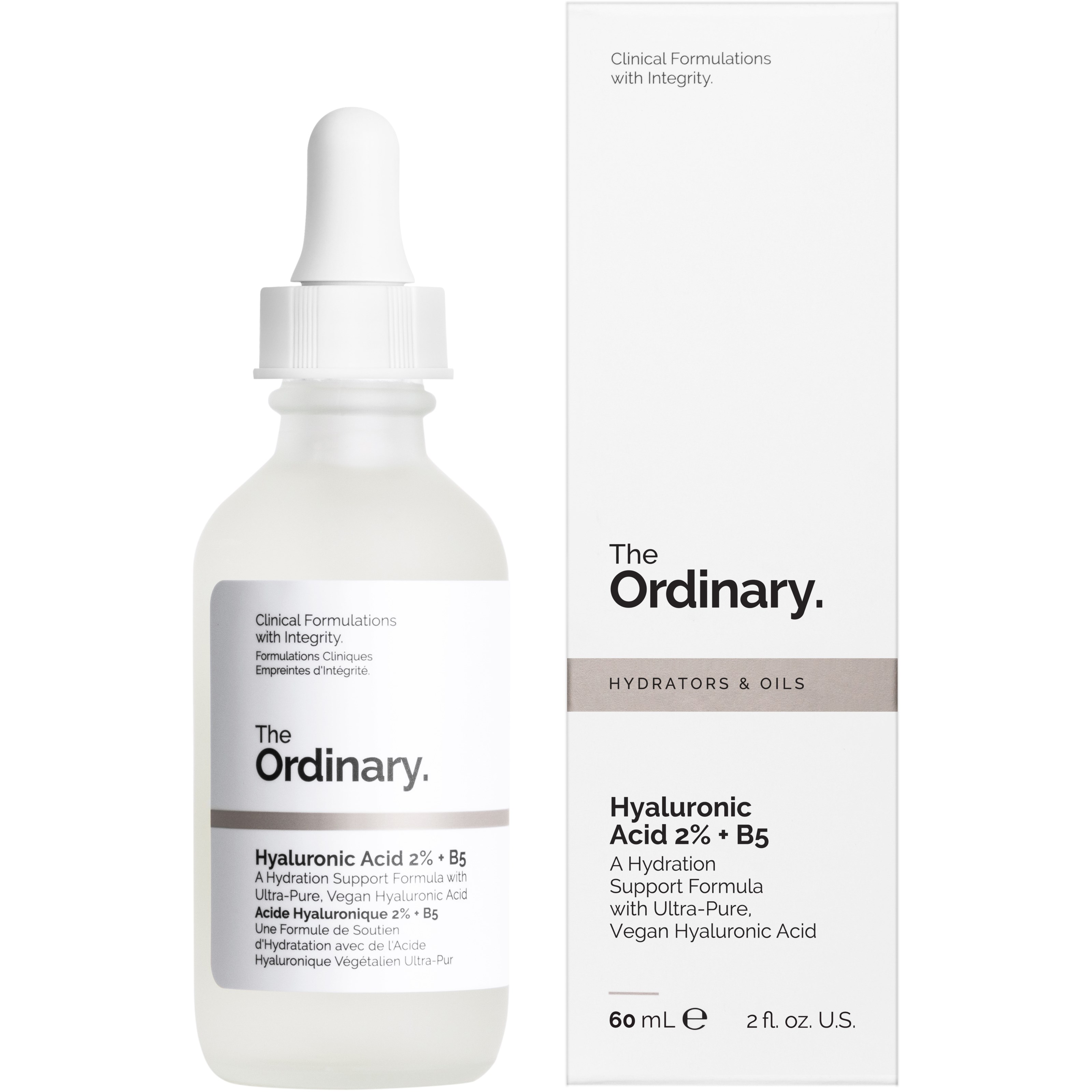 The Ordinary Hydrators and Oils Hyaluronic Acid 2% + B5 60 ml