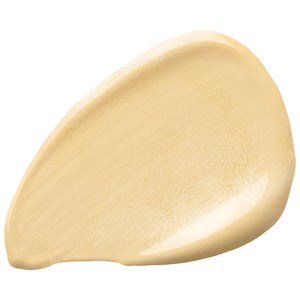 Enskild klick av krämig beige substans, med slät yta och rund form.