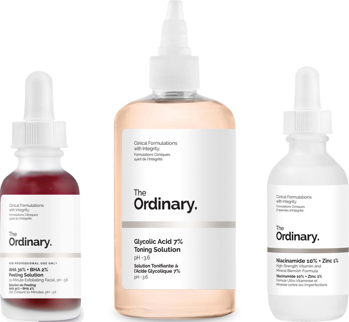 The Ordinary TikTok Trending Trio