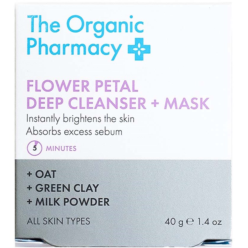 Alternativ bild 1 för The Organic Pharmacy Flower Petal Deep Cleanser & Mask 40 ml