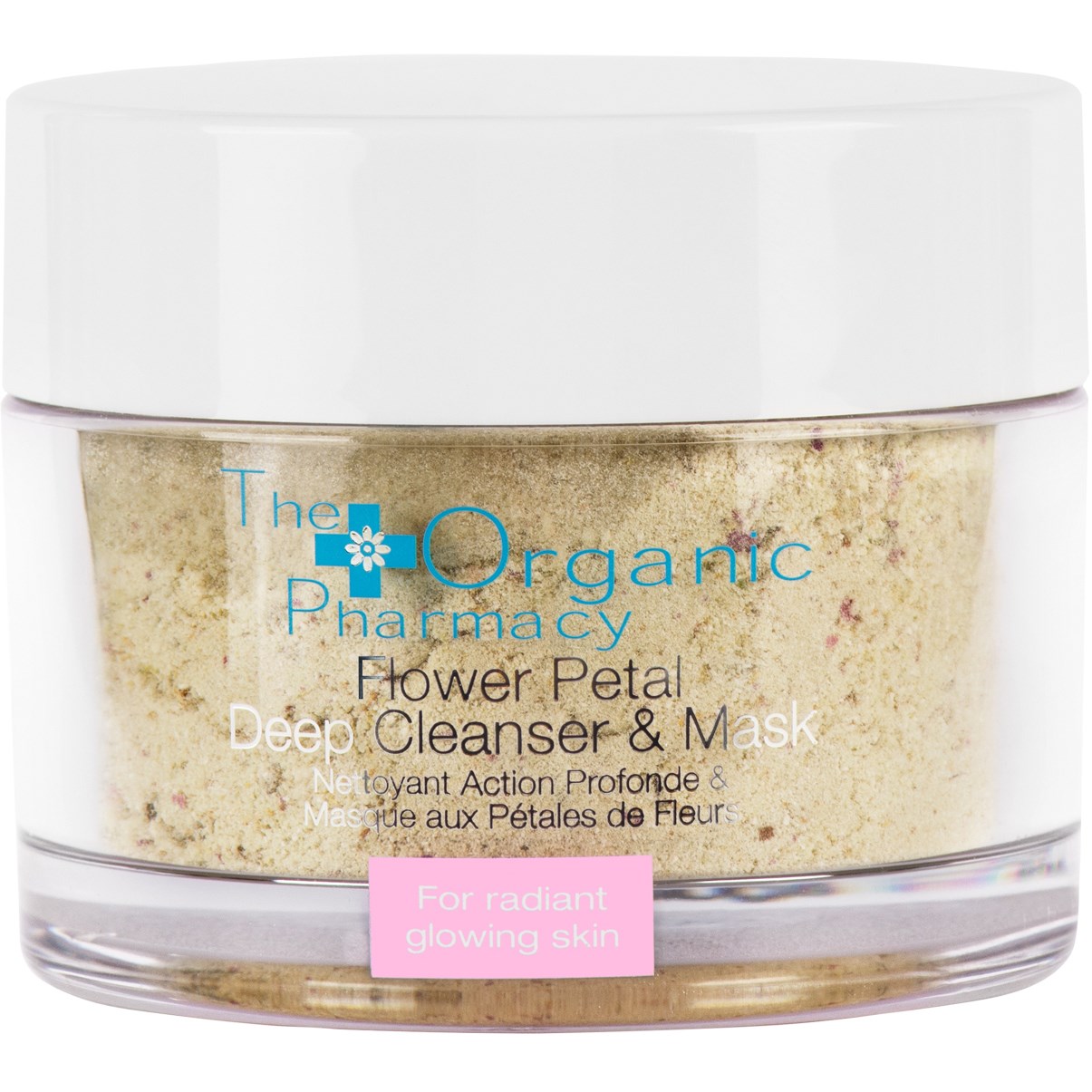 Läs mer om The Organic Pharmacy Flower Petal Deep Cleanser & Mask 60 g
