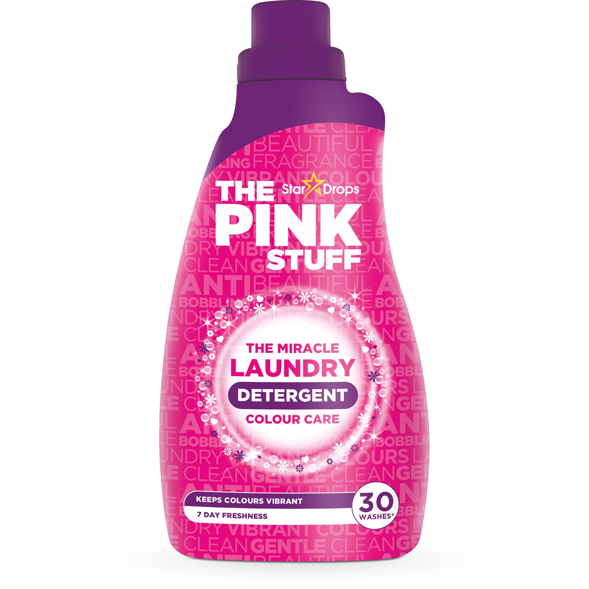 Läs mer om The Pink Stuff The Miracle Laundry Detergent Color Care Liquid 960 ml