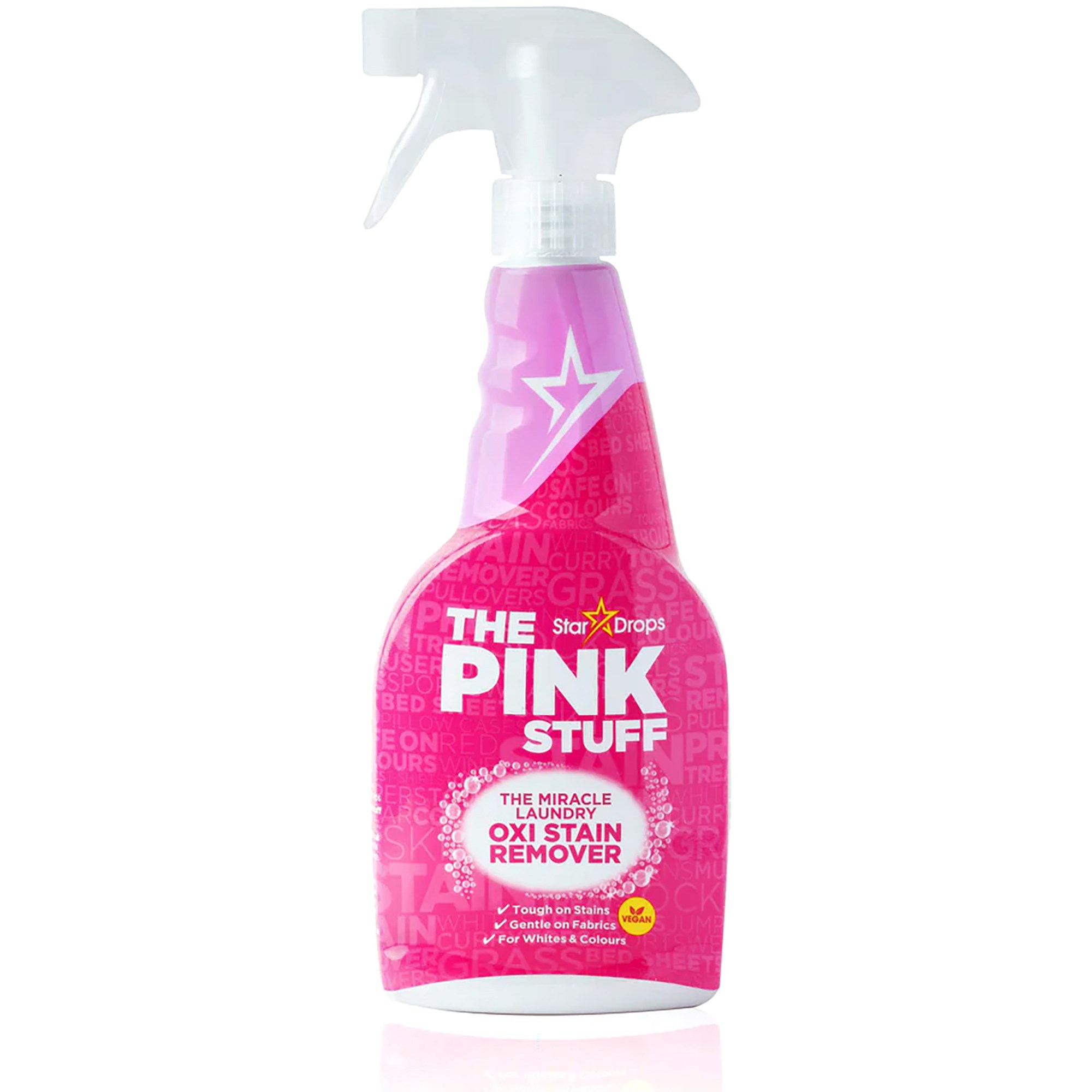 Läs mer om The Pink Stuff The Miracle Laundry Oxi Stain Remover Spray 500 ml