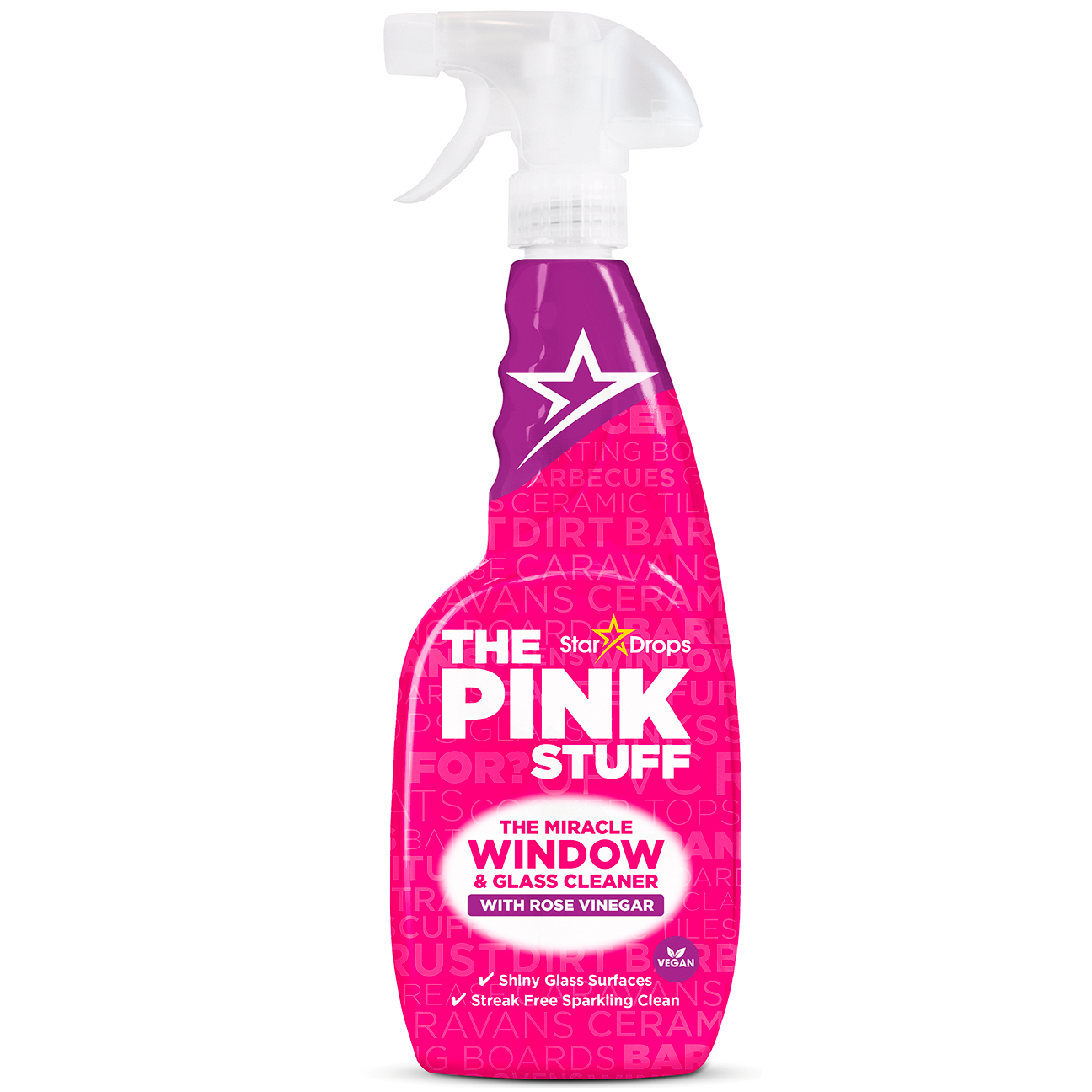 Bilde av The Pink Stuff The Miracle Window & Glass Cleaner With Rose Vinegar 75