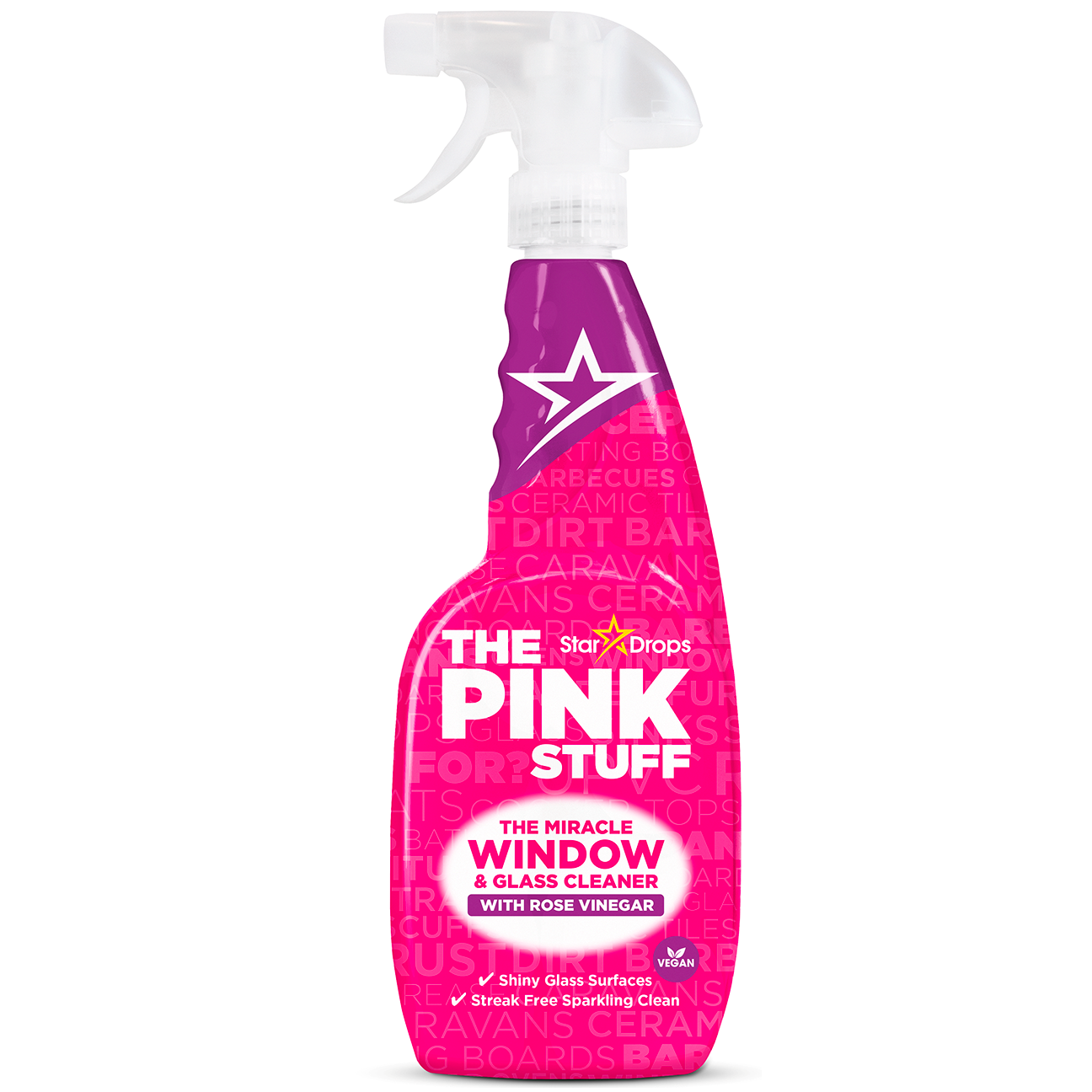 The Pink Stuff The Miracle Window&Glass Cleaner with Rose Vinegar 750