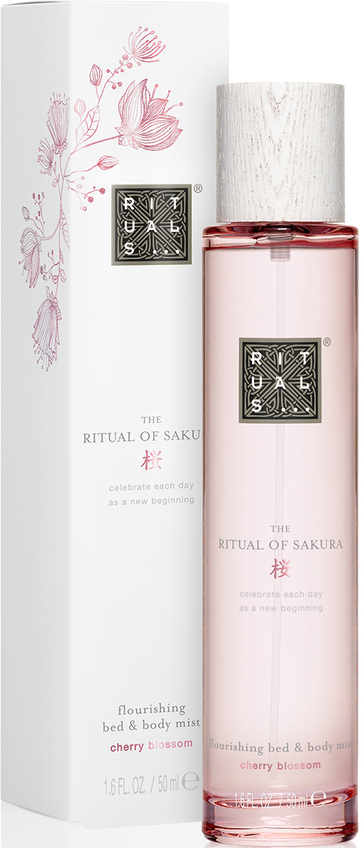 Rituals The Ritual of Sakura Flourishing Bed and Body Mist 50ml 1.6 fl oz