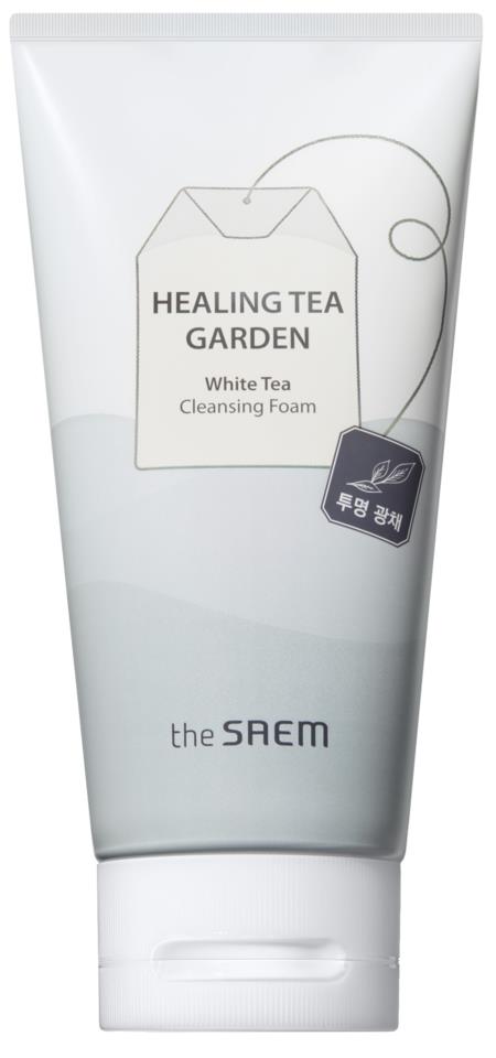 The Saem Healing Tea Garden White Tea Cleansing Foam Espuma Limpieza Té Blanco 150ml