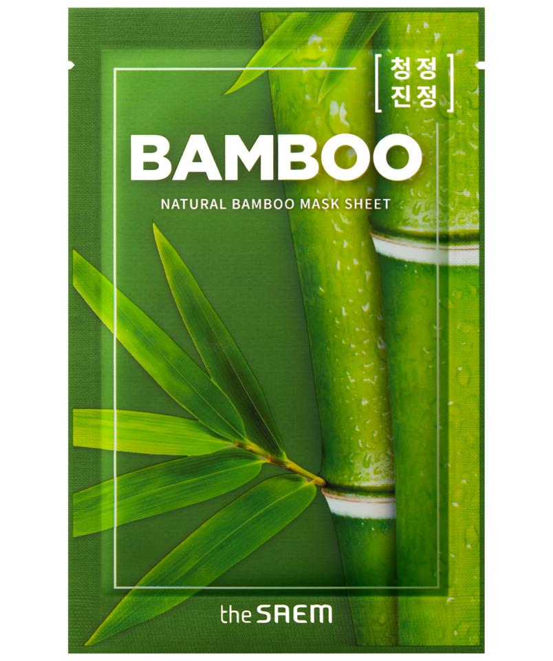 The Seam Natural Bamboo Mask Sheet Mascarilla Bambú 21ml