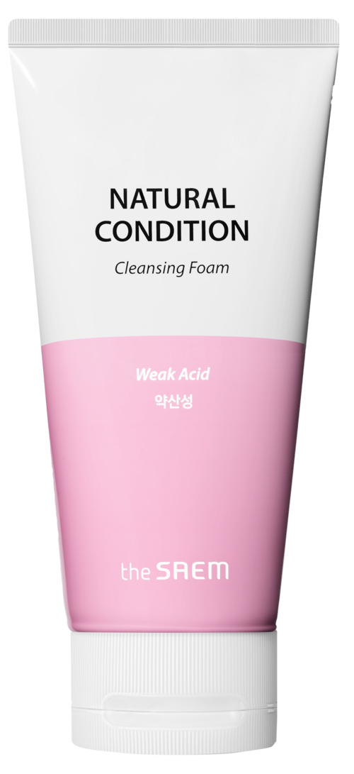 The Saem Natural Condition Cleansing Foam [Weak Acid] Espuma Limpiadora Piel Sensible 150 ml