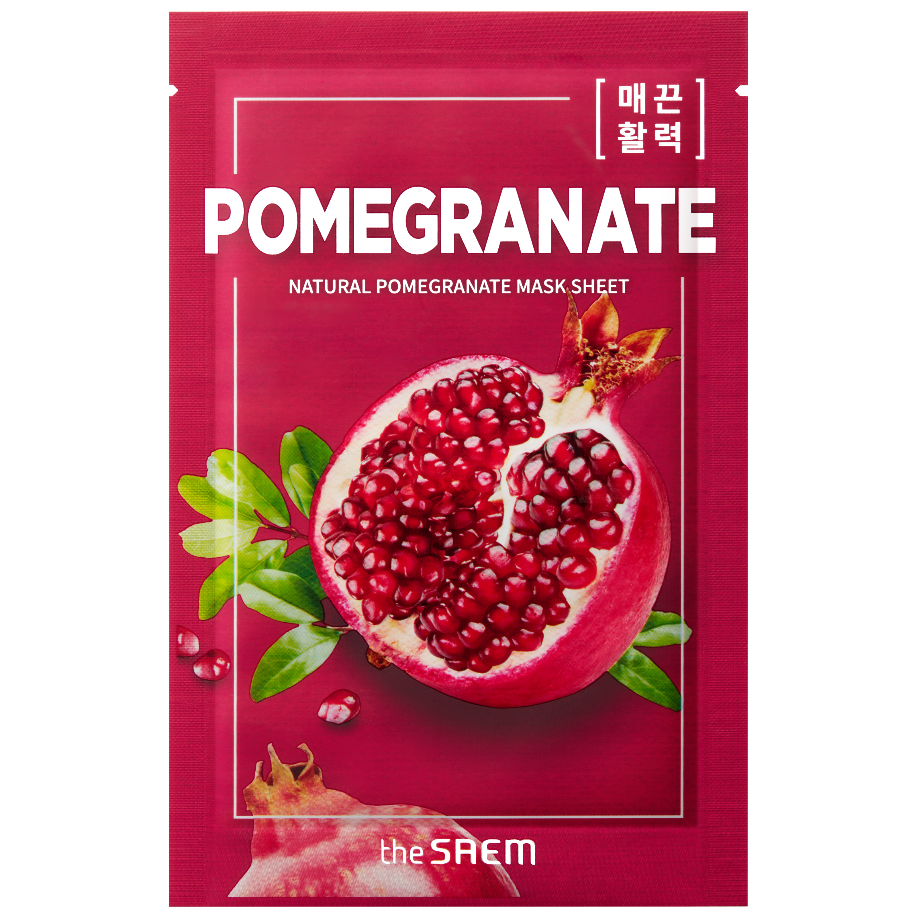 Läs mer om The Saem Natural Pomegranate Mask Sheet Mascarilla Granada 21 ml