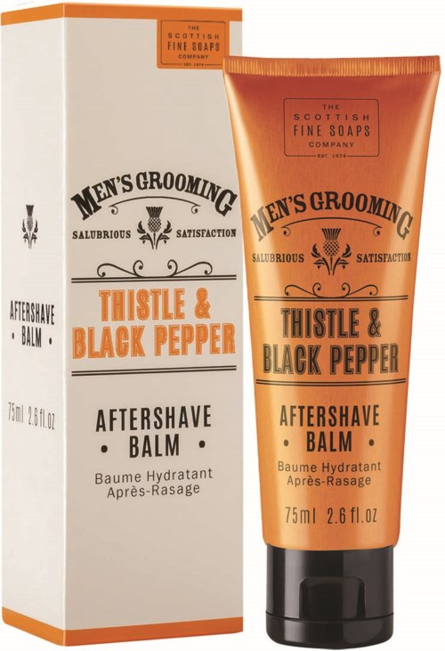 The Scottish Fine Soaps Thistle & Black Pepper Aftershave Balm 75 ml