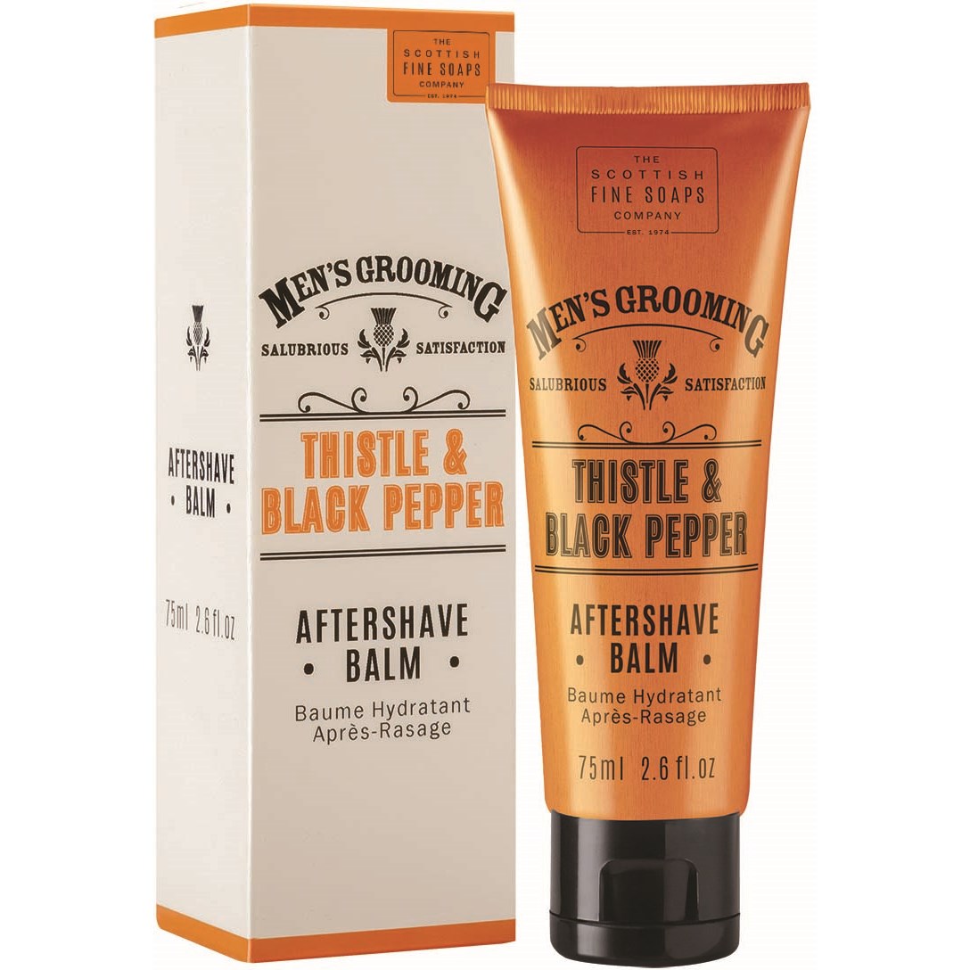The Scottish Fine Soaps Thistle & Black Pepper Aftershave Balm 7