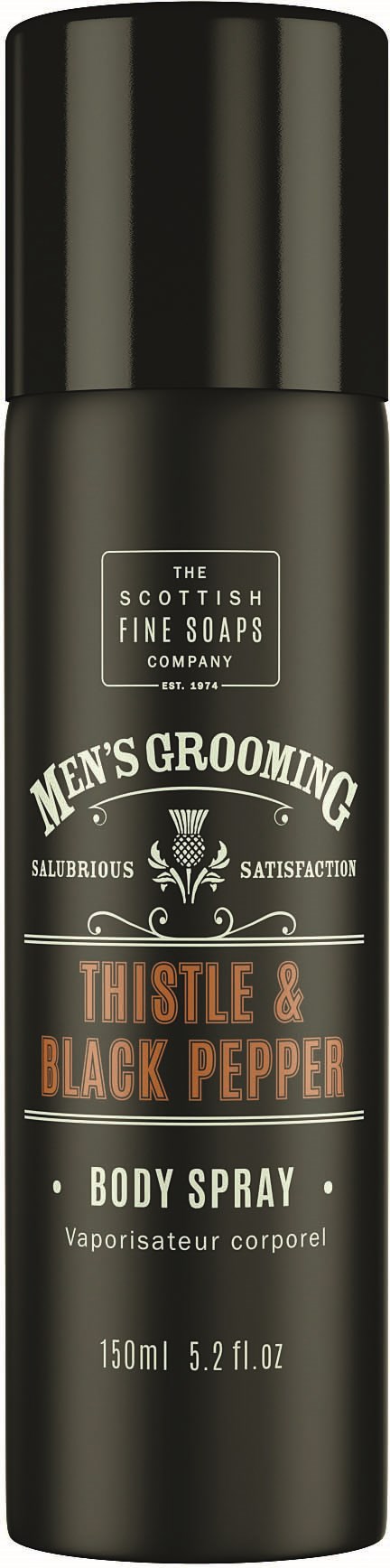 The Scottish Fine Soaps Thistle & Black Pepper Body Spray 150 ml