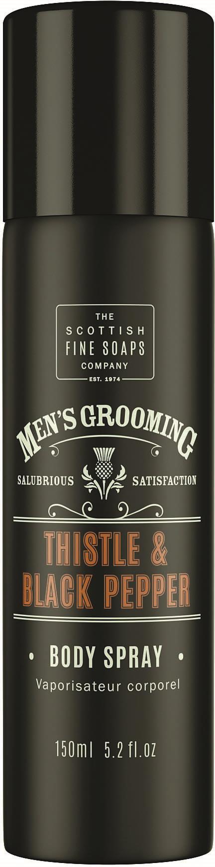 The Scottish Fine Soaps Thistle & Black Pepper Body Spray 150 ml