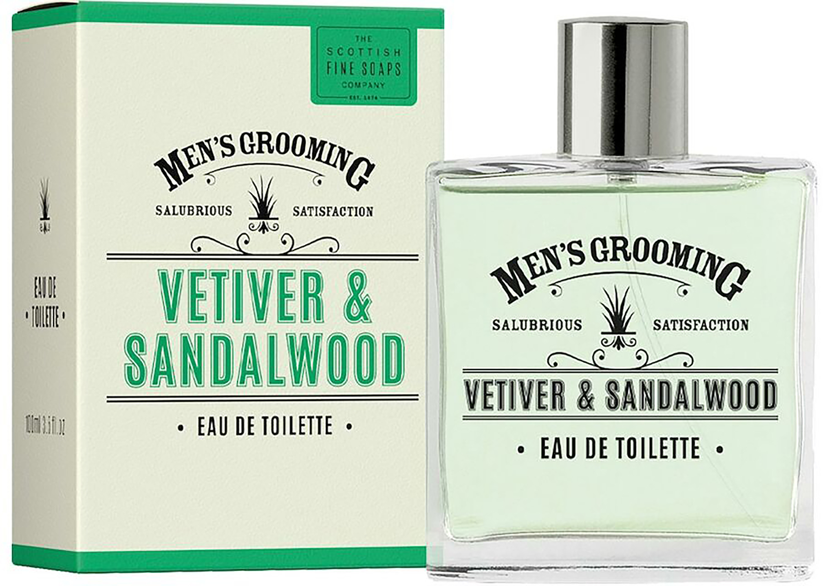 the scottish fine soaps company men's grooming - vetiver & sandalwood woda toaletowa 100 ml   