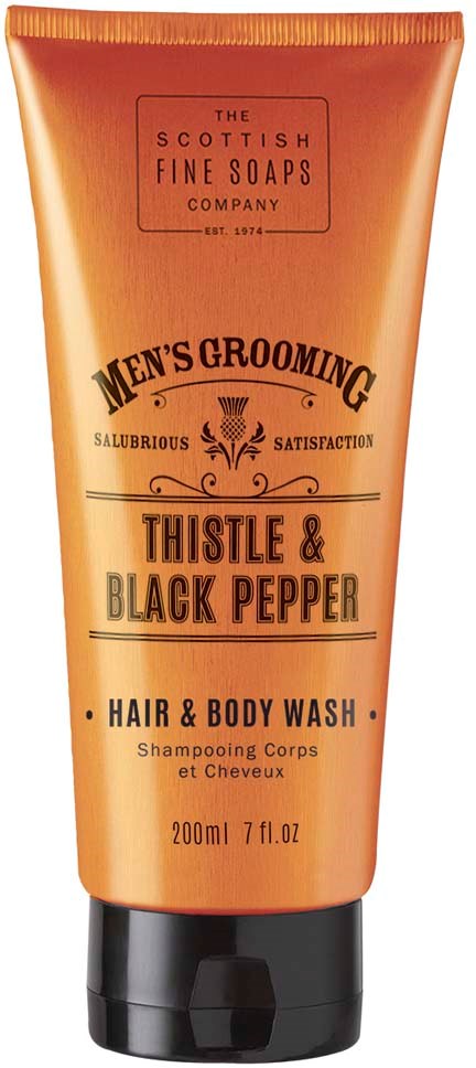 The Scottish Fine Soaps Thistle & Black Pepper Hair & Body Wash 200 ml