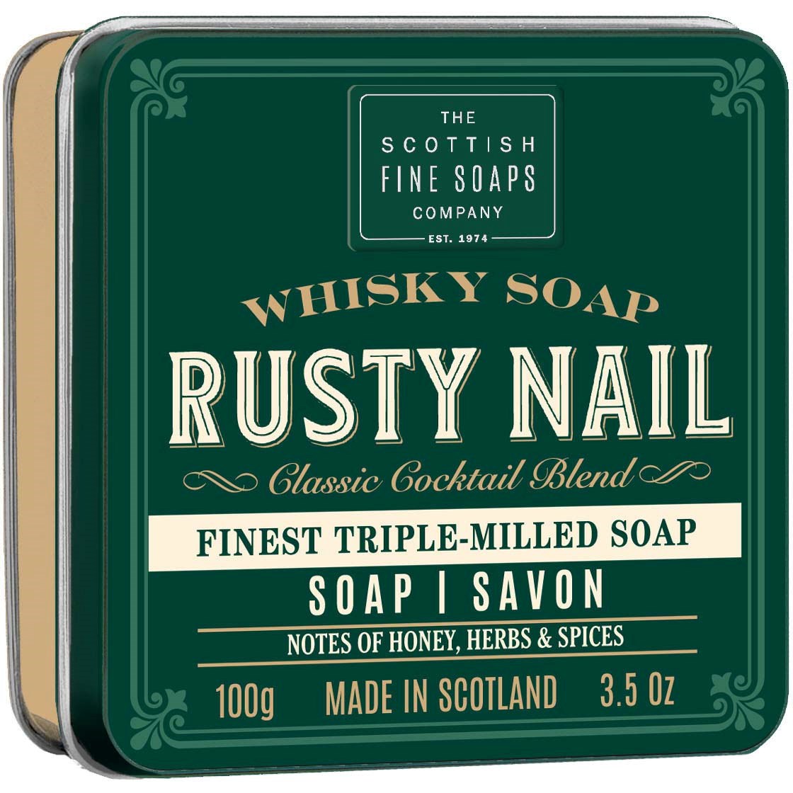 The Scottish Fine Soaps Thistle & Black Pepper 100 g billede