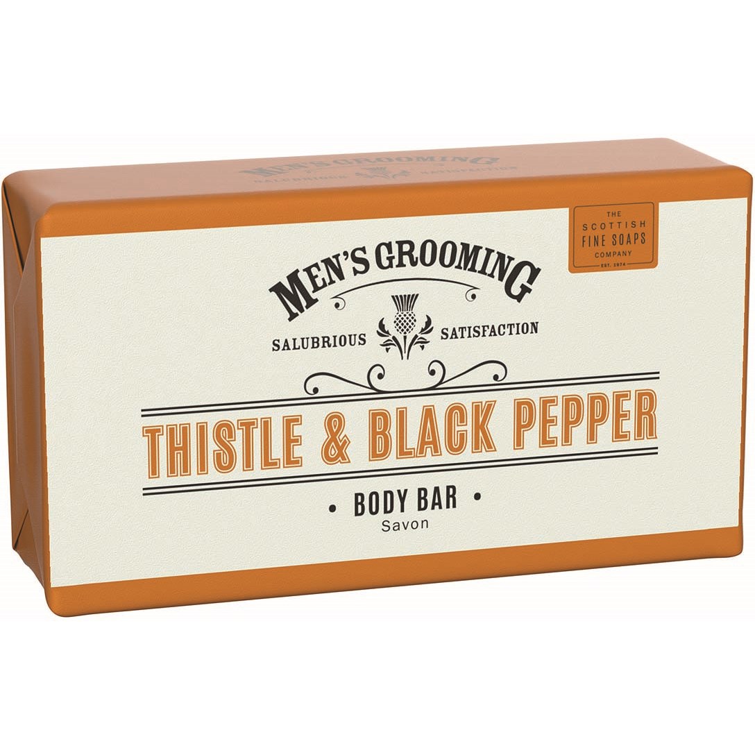 Scottish Fine Soaps Thistle & Black Pepper Body Bar Kroppstvål 220g