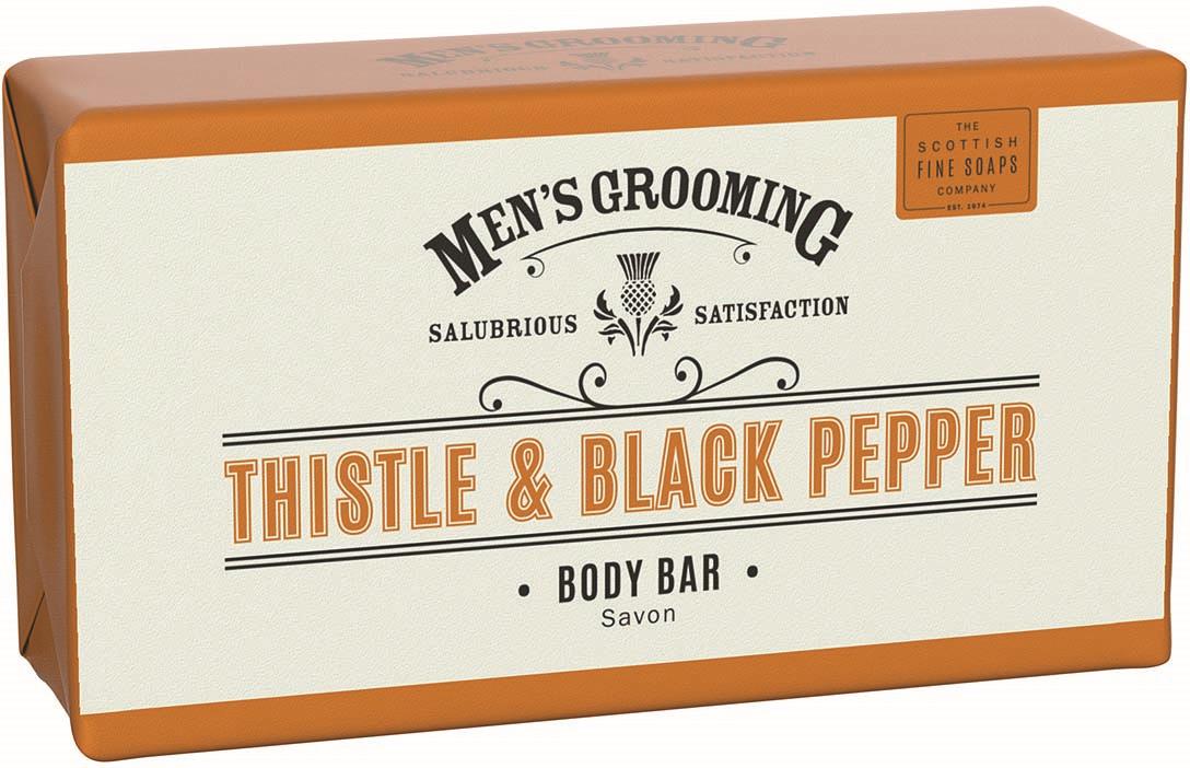 The Scottish Fine Soaps Thistle & Black Pepper Soap Bar 220 g