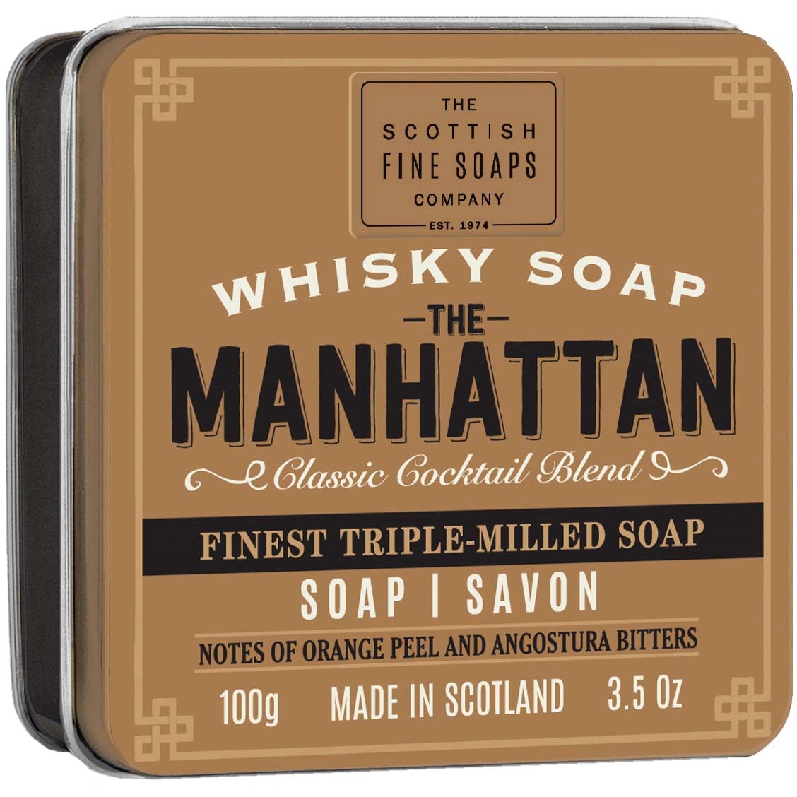 The Scottish Fine Soaps Thistle & Black Pepper 100 g billede
