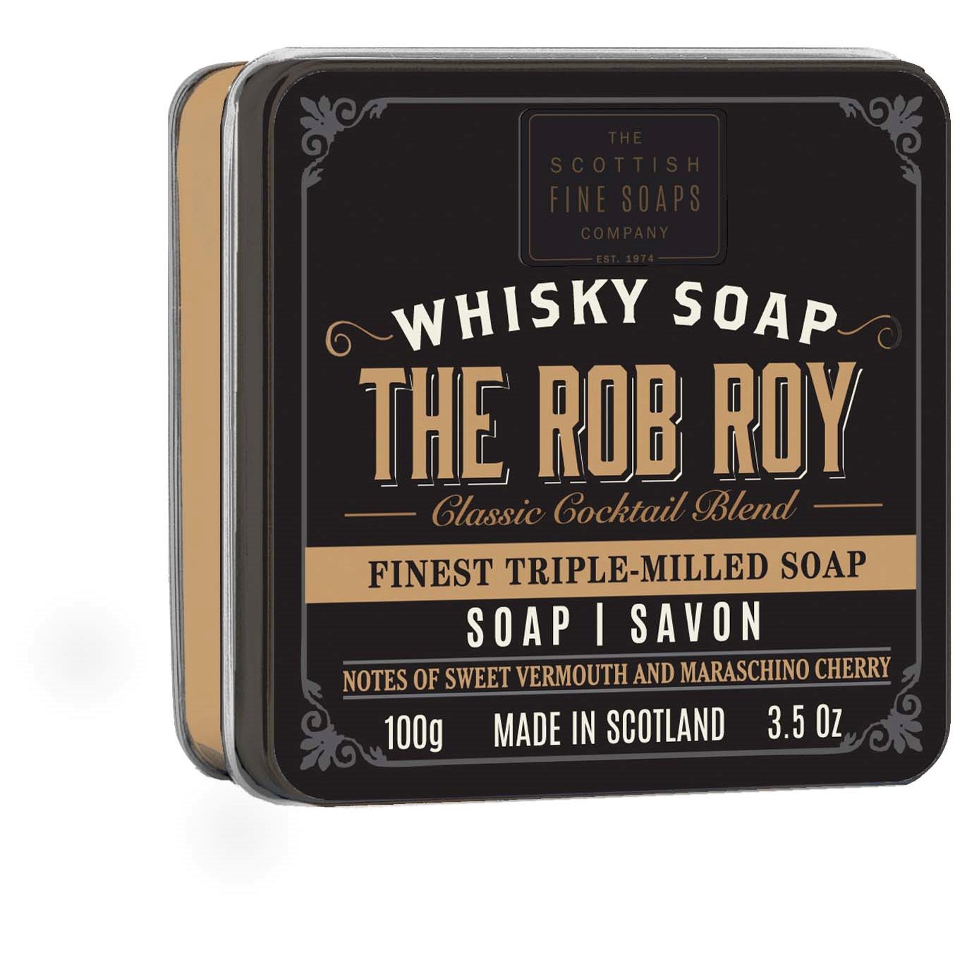 The Scottish Fine Soaps Thistle & Black Pepper 100 g billede