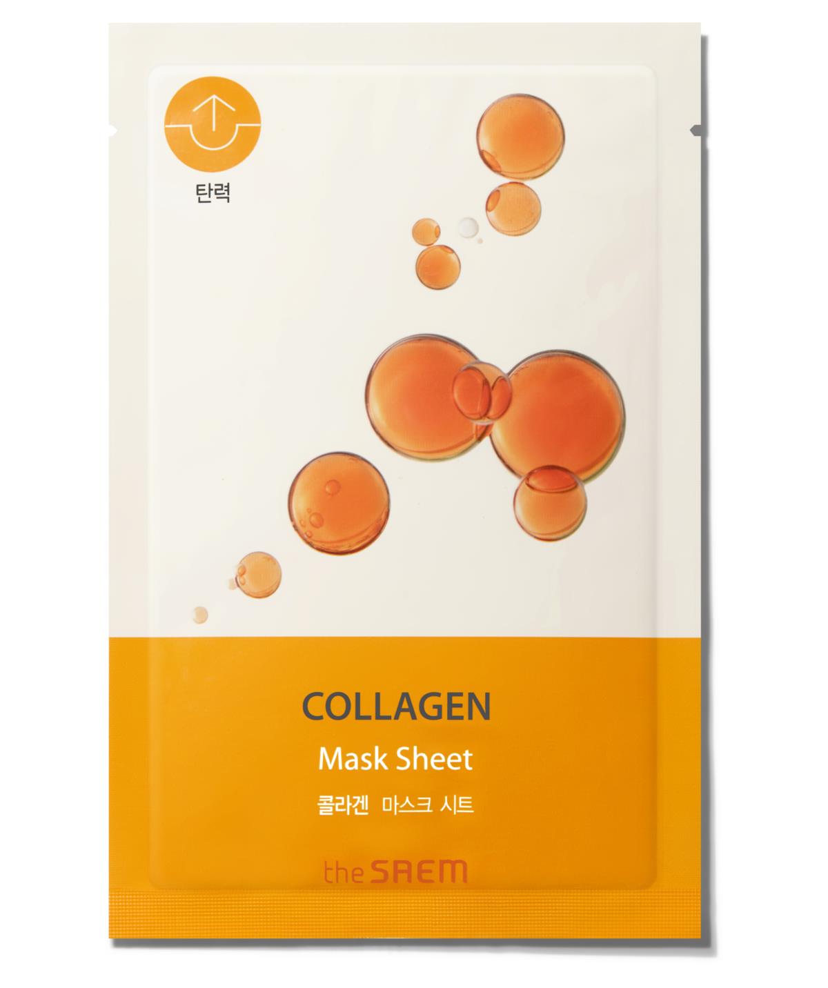 The Saem Bio Solution Firming Collagen Mask Sheet Mascarilla Colágeno