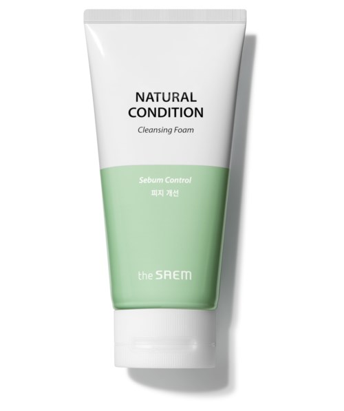 The Saem Natural Condition Cleansing Foam [Sebum Control] Espuma Limpiadora Piel Grasa 150 ml