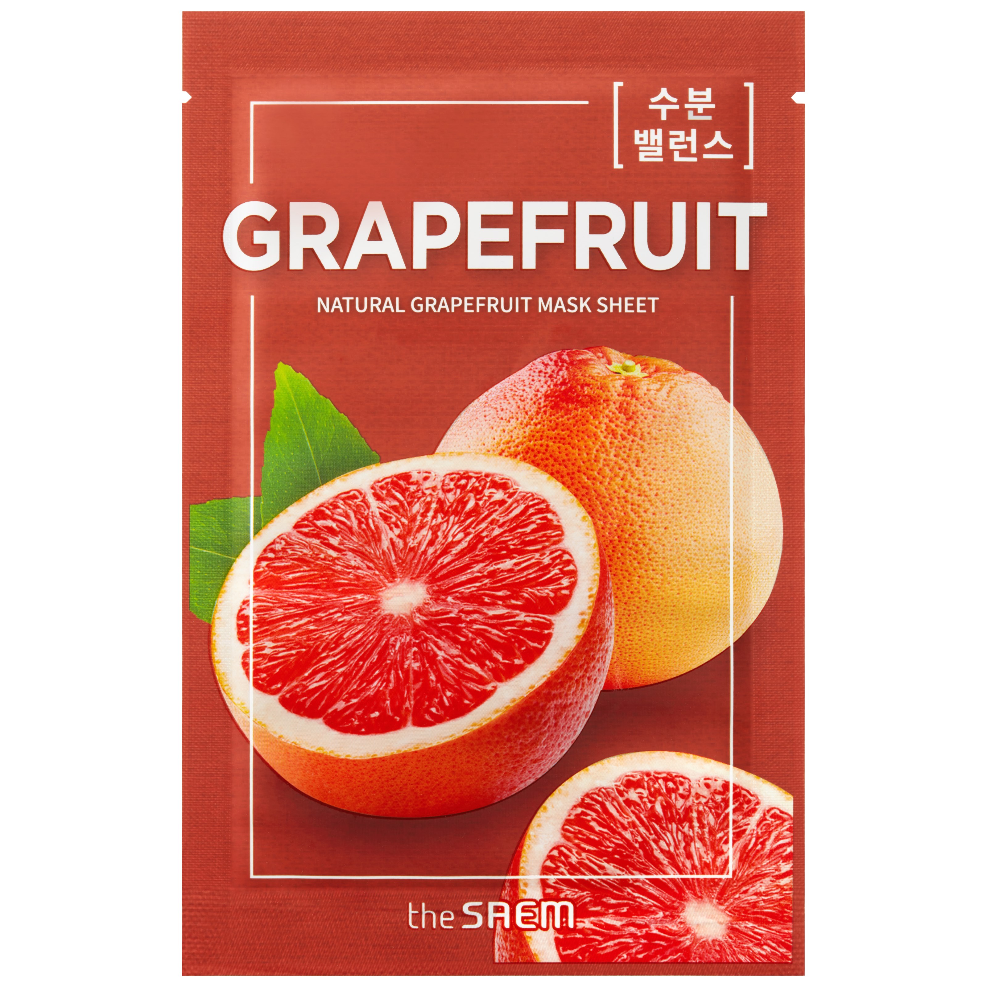 Läs mer om The Saem Natural Grapefruit Mask Sheet Mascarilla Pomelo 21 ml