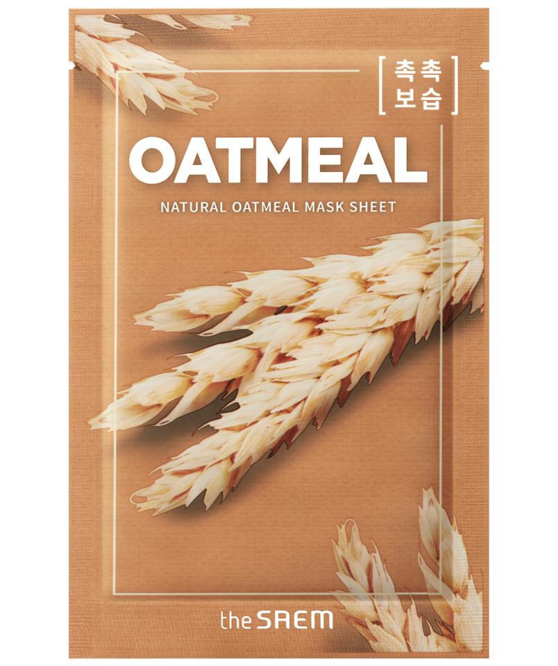 The Seam Natural Oatmeal Mask Sheet Mascarilla Avena 21ml