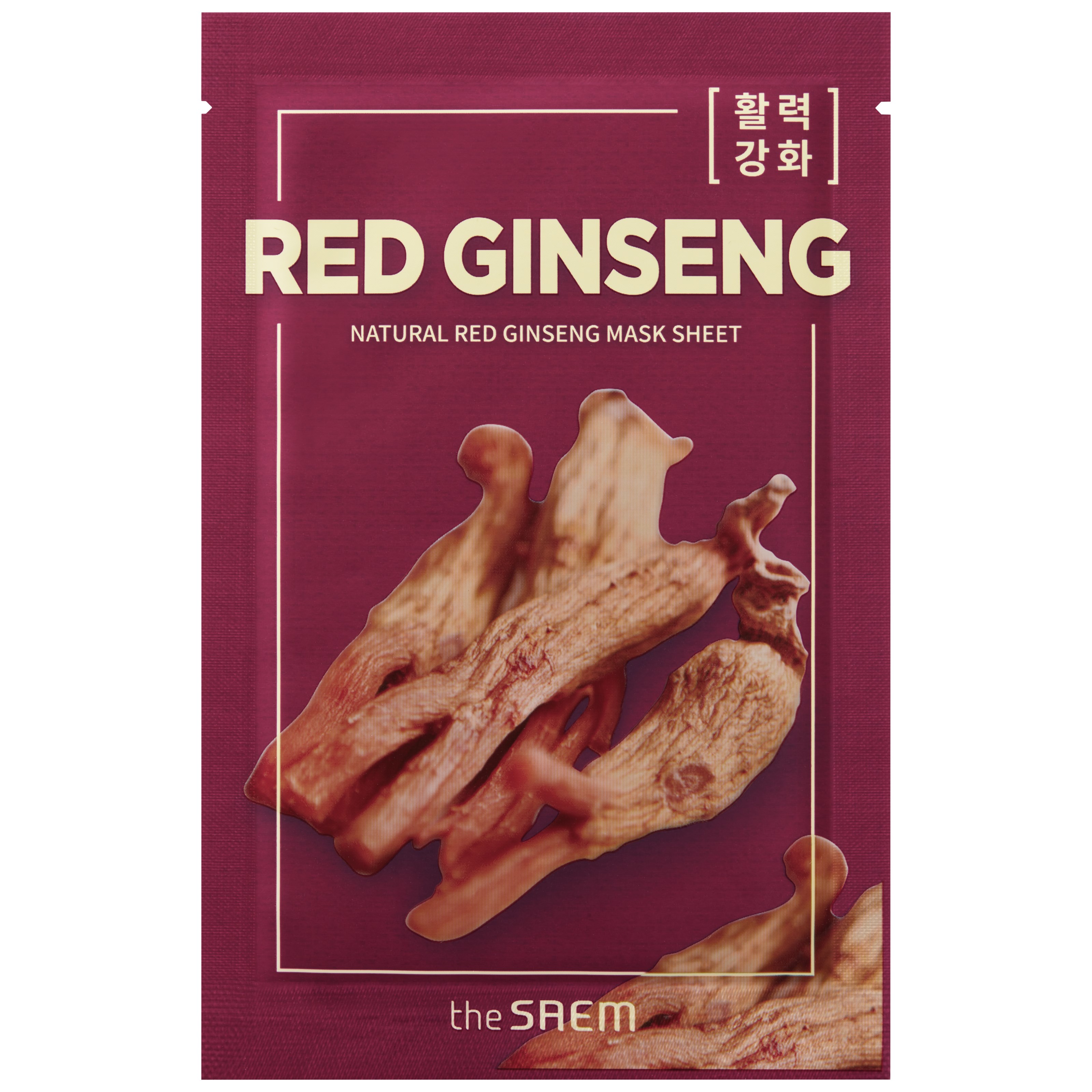 Läs mer om The Saem Natural Red Ginseng Mask Sheet Mascarilla Ginseng Rojo 21 ml
