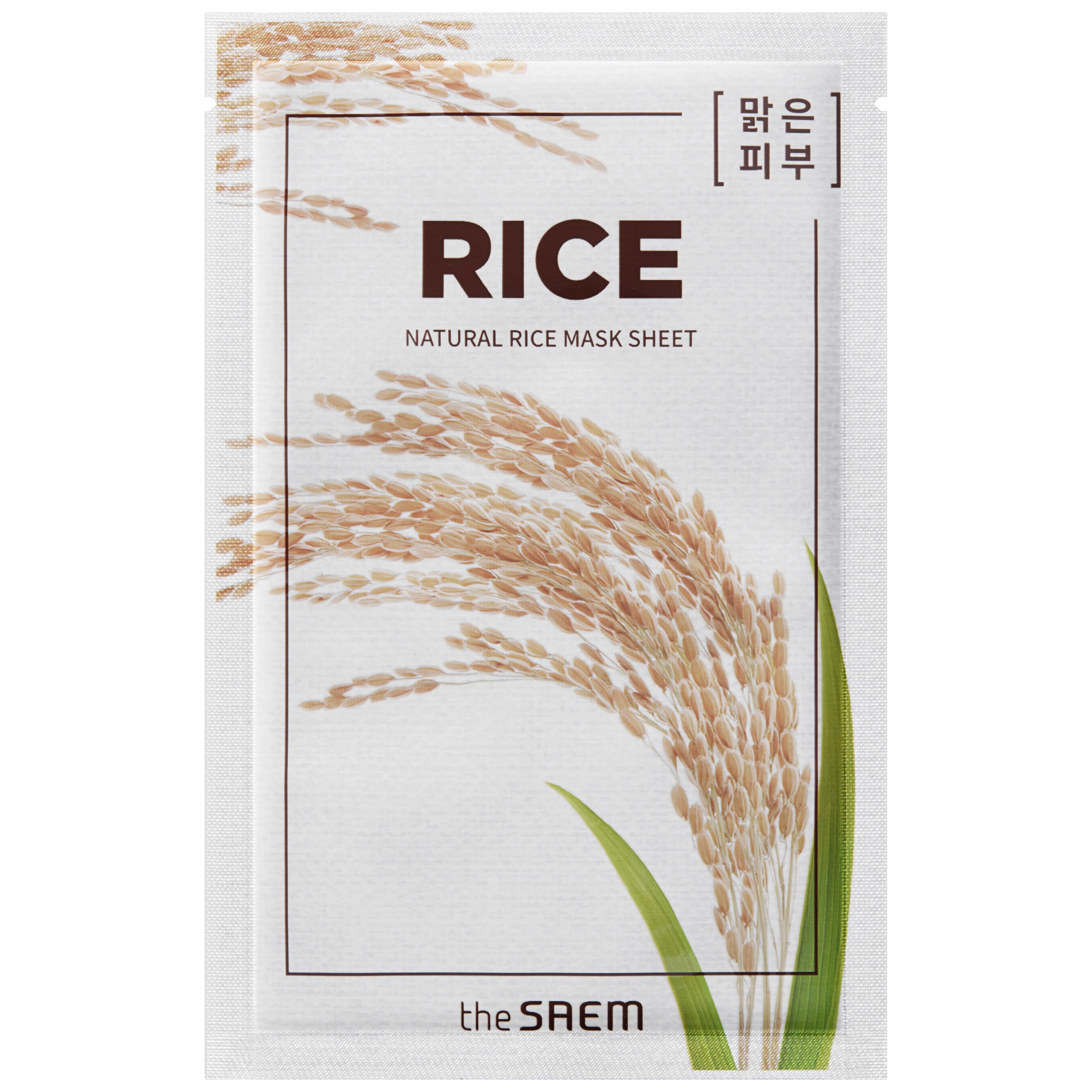 Läs mer om The Saem Natural Rice Mask Sheet Mascarilla Arroz 21 ml