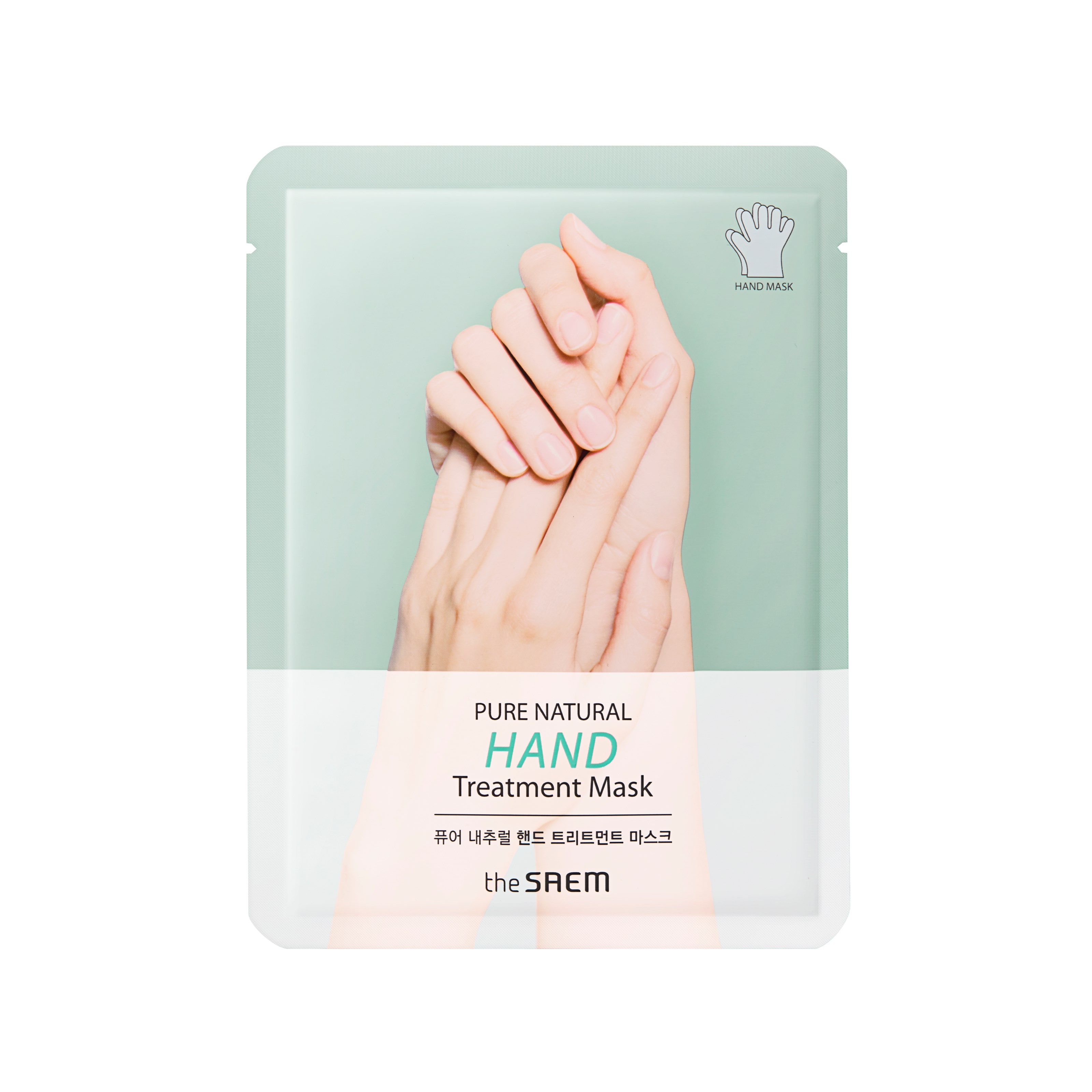 The Saem Pure Natural Hand Treatment Mask Mascarilla para Manos 8 g
