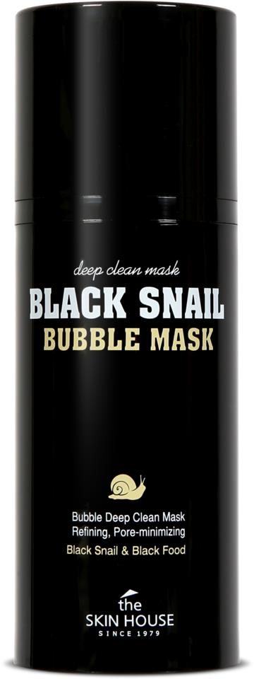 THE SKIN HOUSE Black Snail Bubble Mask