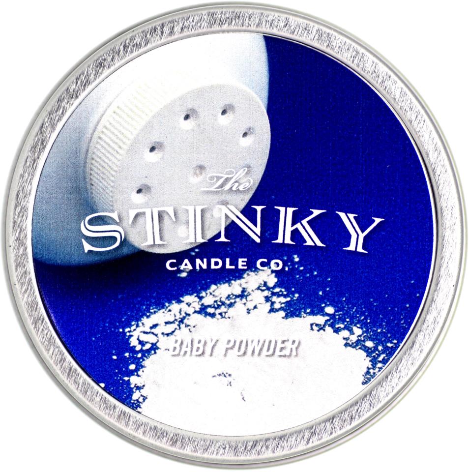 The Stinky Candle Company Baby Powder Candle
