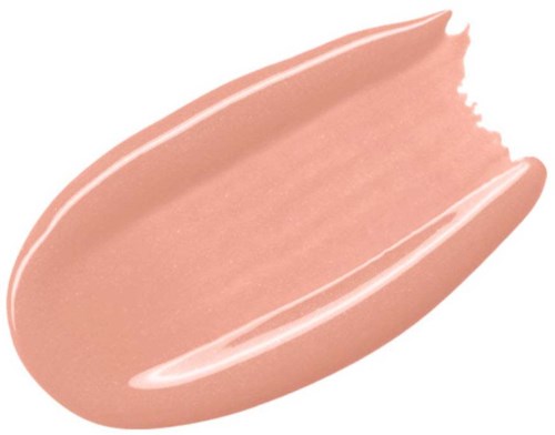 Et blødt pink makeupprodukt, sandsynligvis læbestift eller creme blush, med en glat, lidt mat finish.