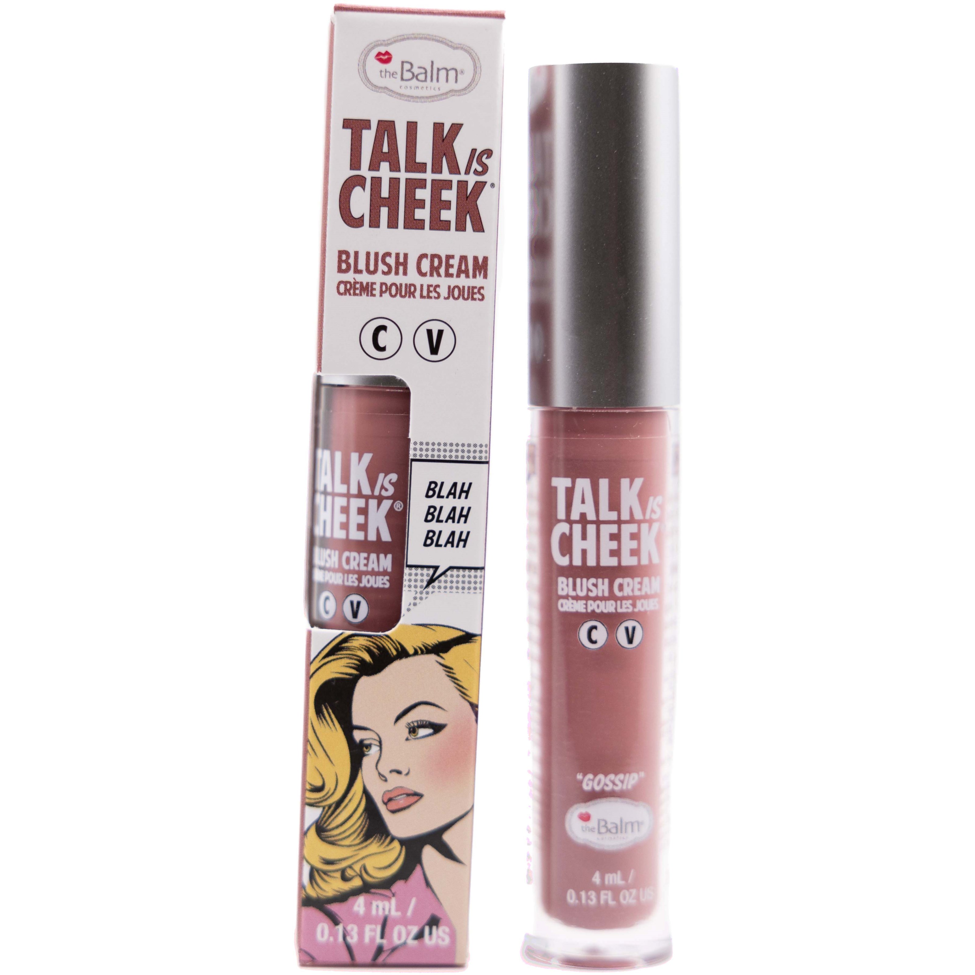 the Balm Talk is Cheek Cream Blush Gossip billede