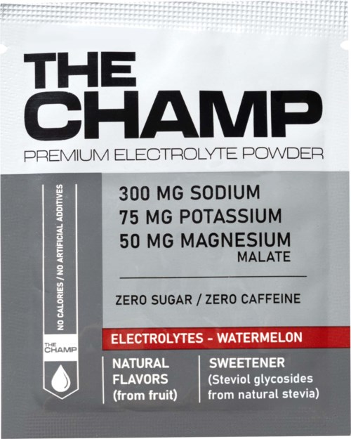 THECHAMP Sockerfritt Elektrolytpulver Vattenmelon 12 st