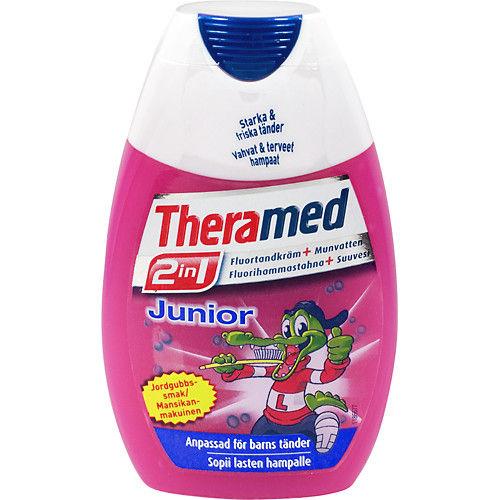 Theramed Junior 2in1 Strawberry 75 ml