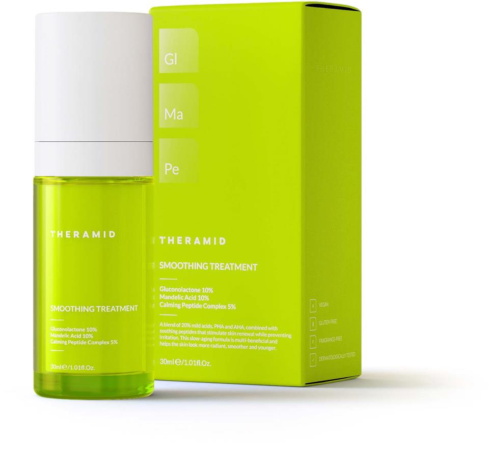 Theramid Smoothing Treatment Anti-Aging Treatment With Mild Acids For An Even Glow  30 ml