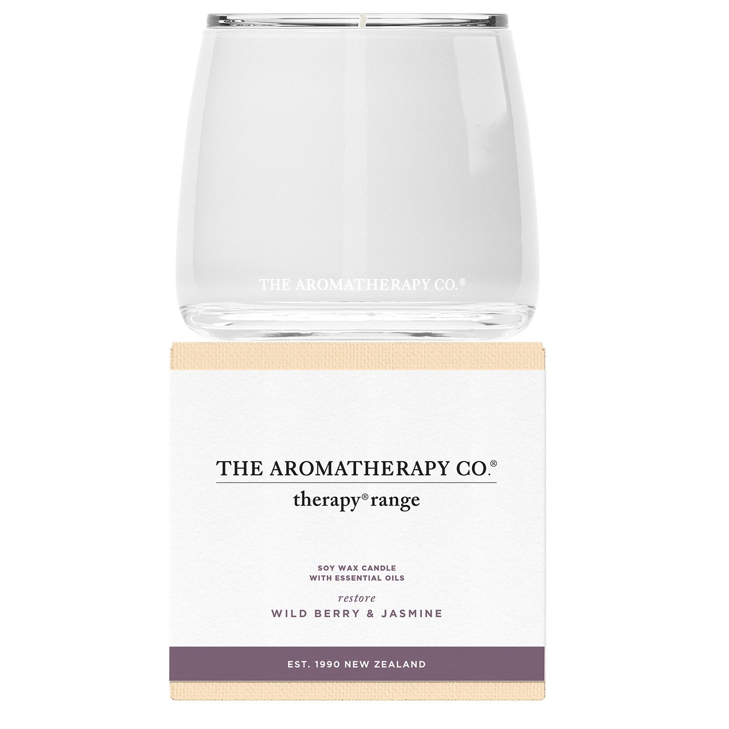 Läs mer om Therapy Range Therapy Candle Wild Berry & Jasmine 260 g