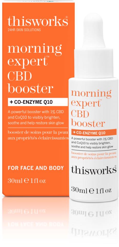 This Works Morning Expert CBD Booster + Coenzyme Q10 30 ml
