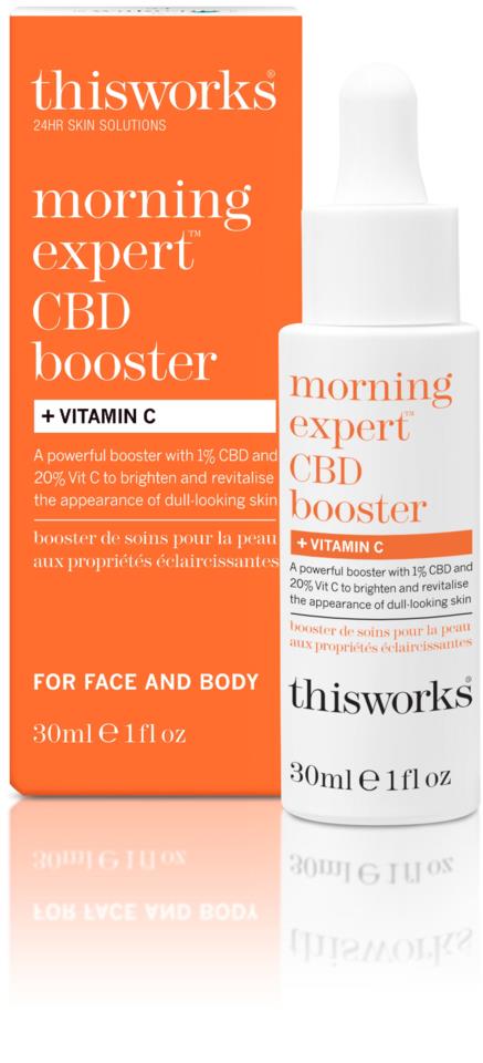 This Works Morning Expert CBD Booster + Vitamin C 30 ml