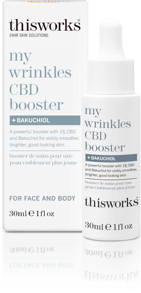 This Works My Wrinkles CBD Booster + Bakuchiol 30 ml